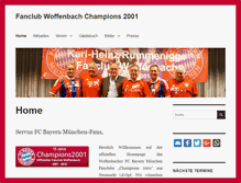 Tablet Screenshot of champions2001.de